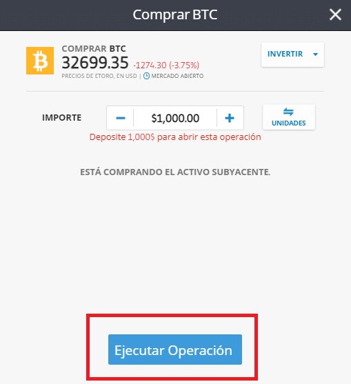 cómo minar Bitcoin en eToro tutorial