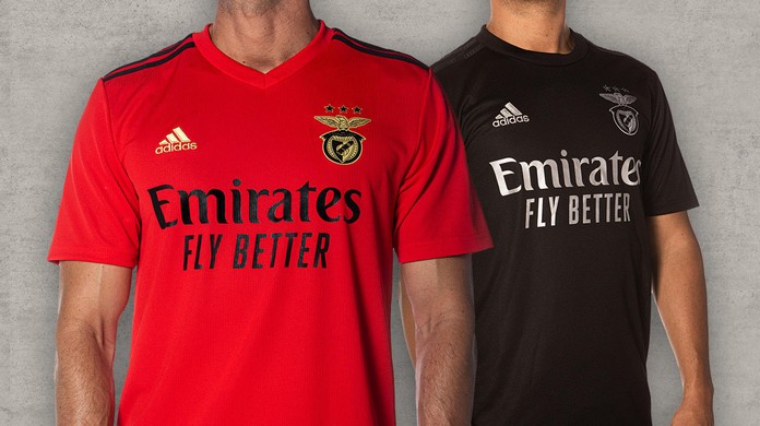 ações Benfica camisa da Emirates PT