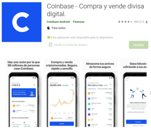 App de Coinbase