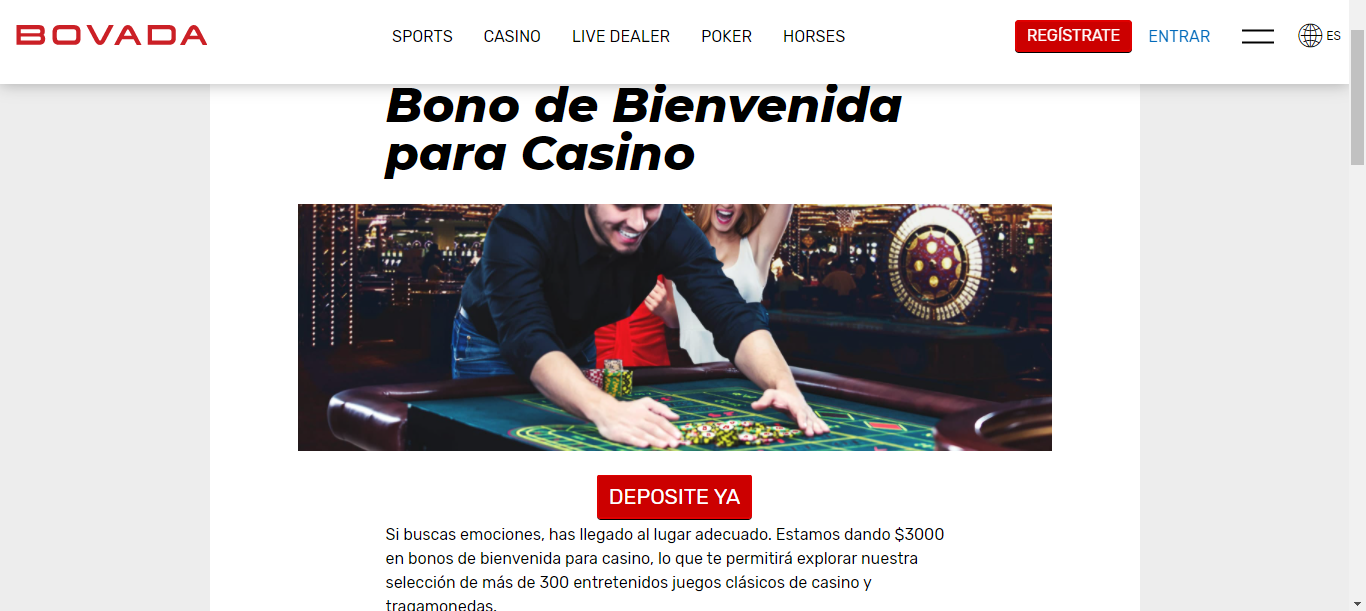 bonos de casino sin deposito