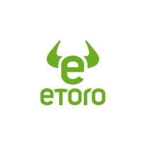eToro logo hacer staking