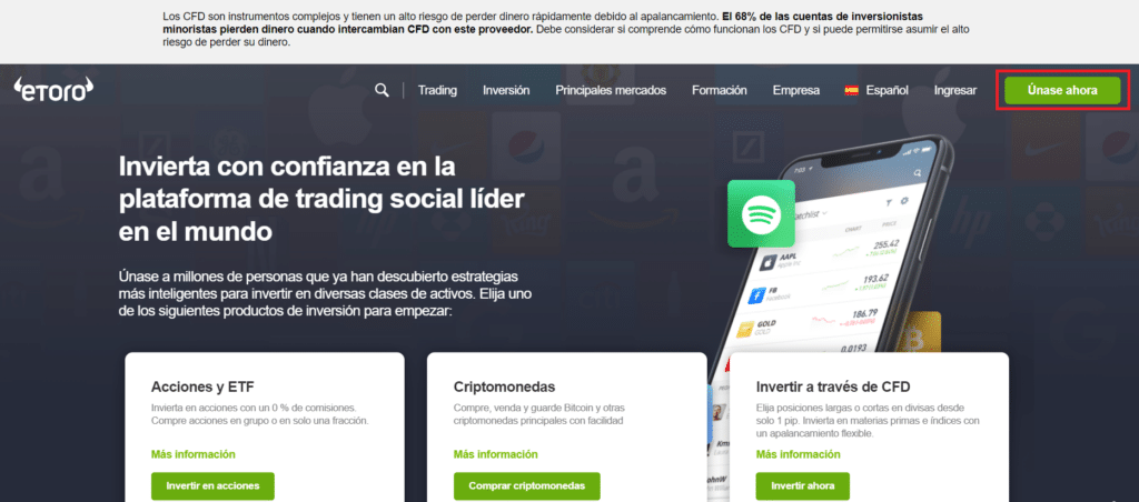 comprar acciones coca cola etoro