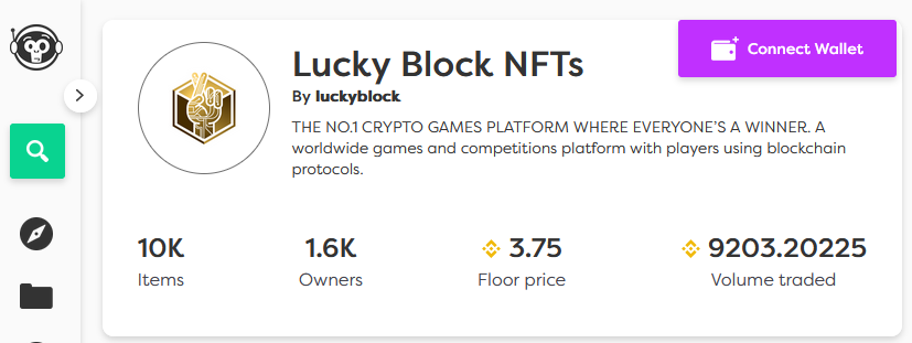 El premio gordo del Sorteo NFT de Lucky Block será de 1 millón de dólares