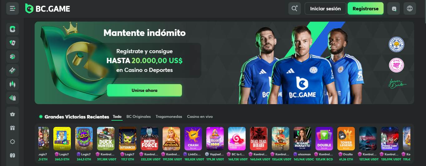 BC GAME - Casinos con Bitcoin