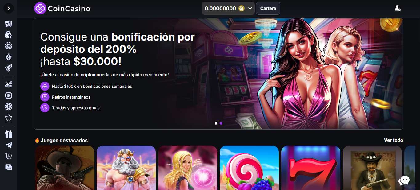 CoinCasino - Bitcoin Casino