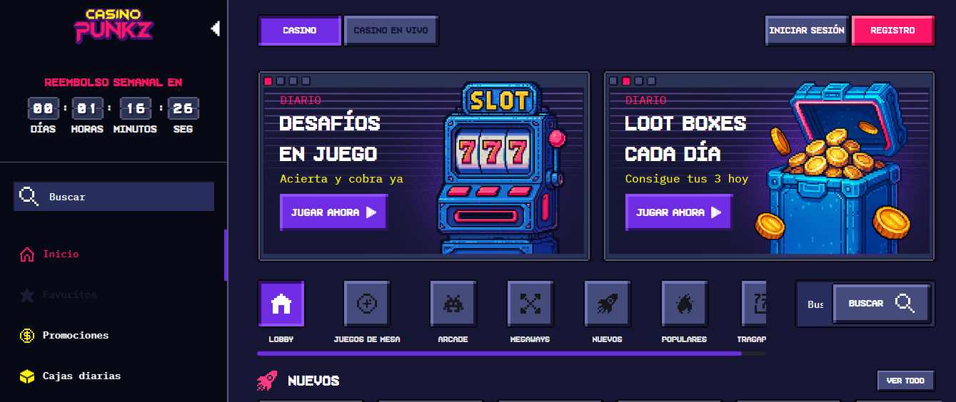 Casino Punkz - Casinos con bitcoin