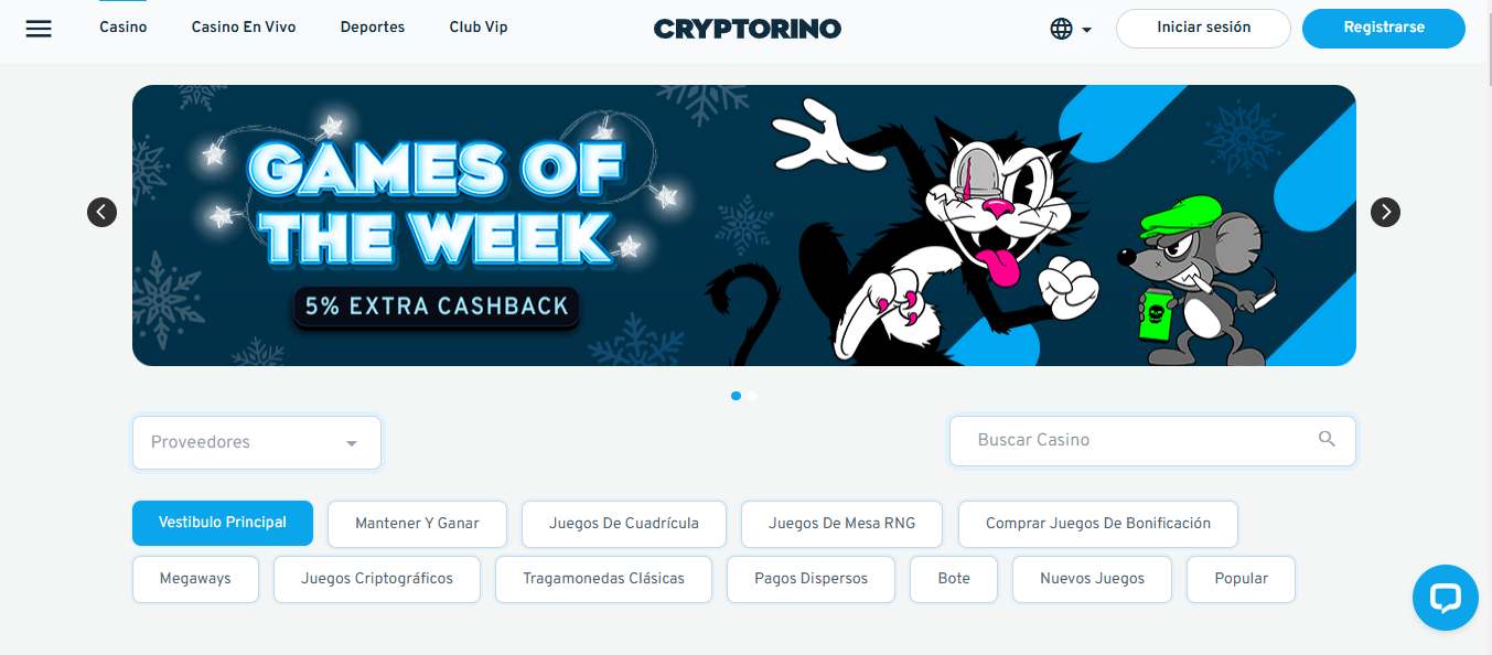 cryptorino - casino con bitcoin